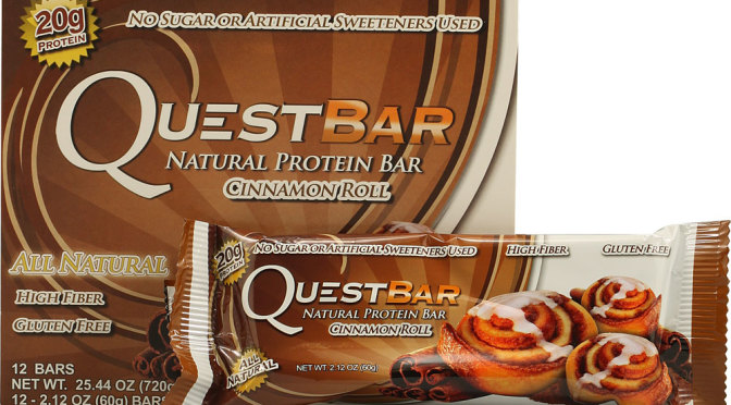 Quest Bar – Cinnamon Roll